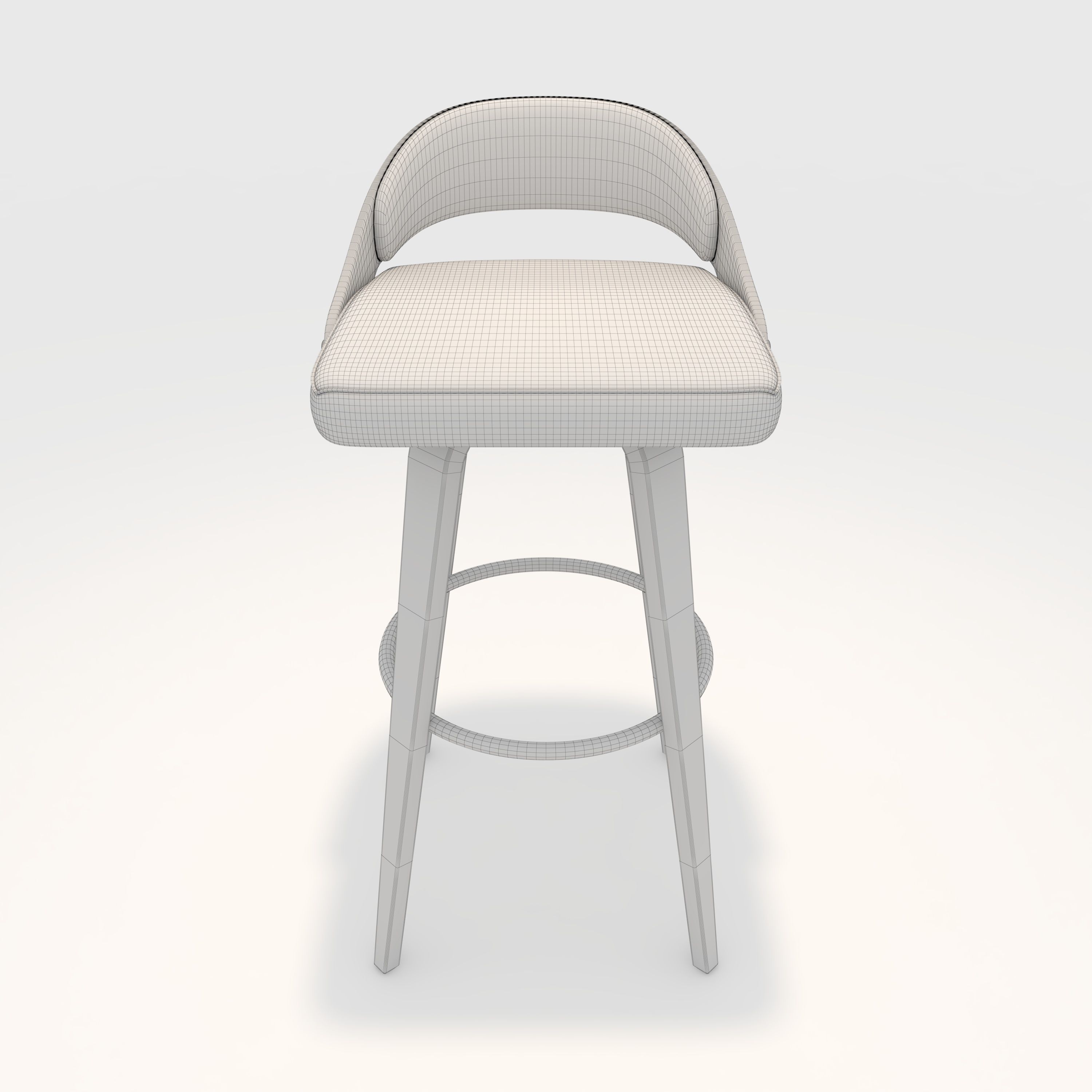 Bar Stool 53 3D model_3