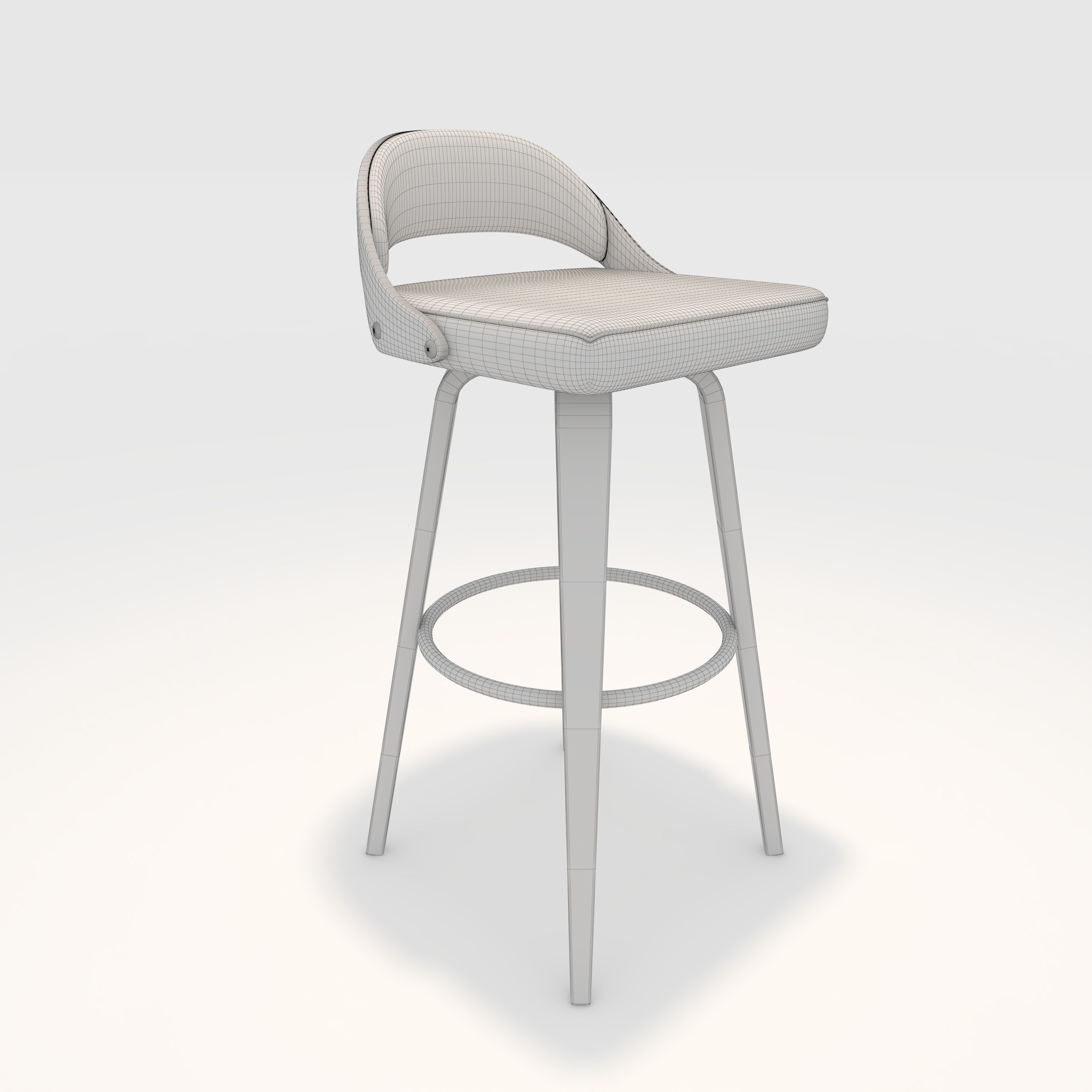Bar Stool 53 3D model_7
