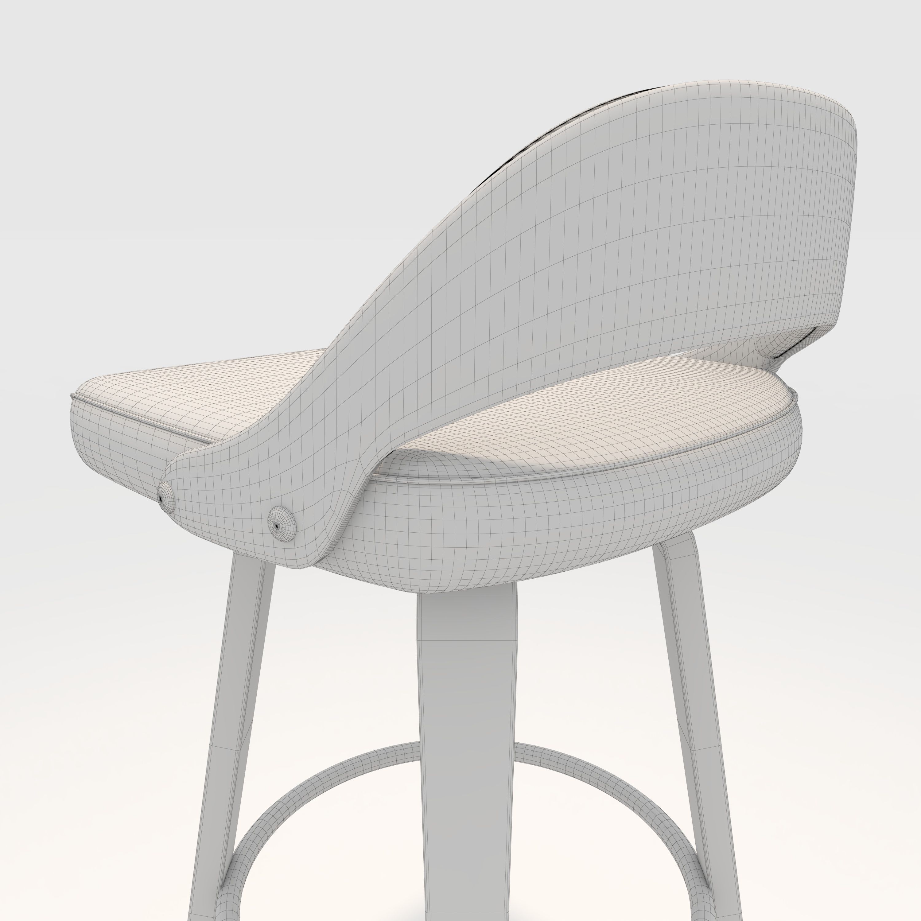 Bar Stool 53 3D model_18