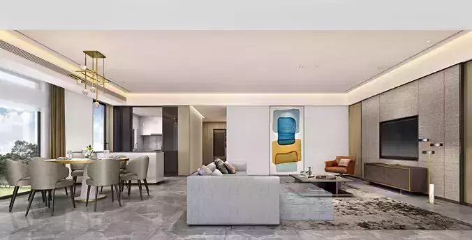 Modern apartment interior