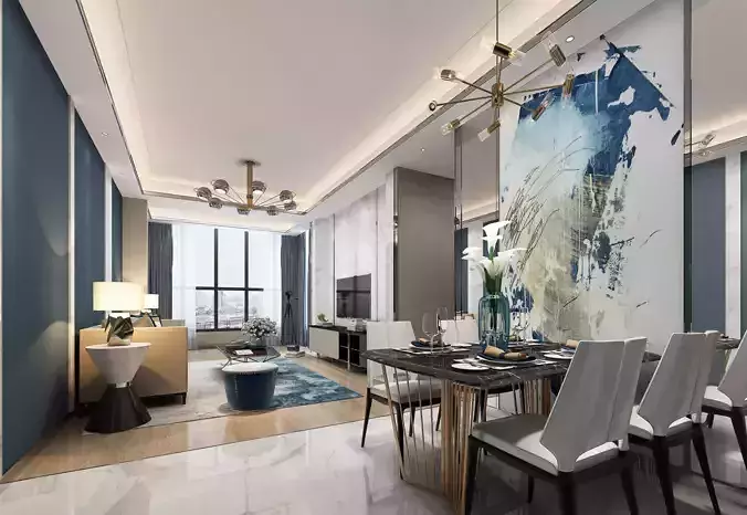 Modern apartment interior