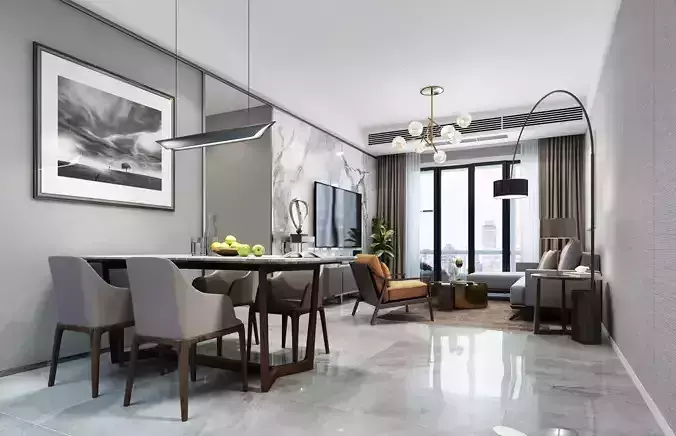 Modern apartment interior