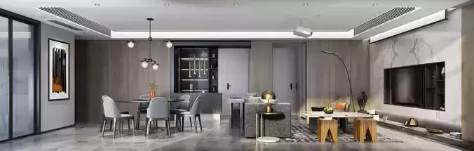 Modern apartment interior