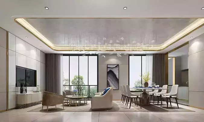 Modern apartment interior