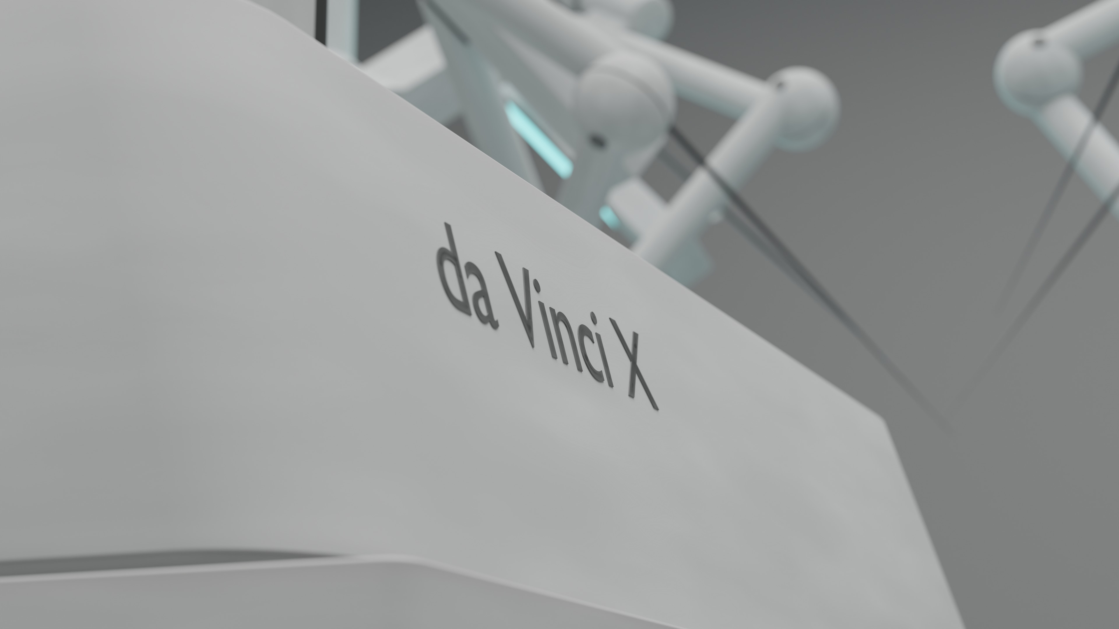 Surgical Robotic Arm Low-poly 3D model_2