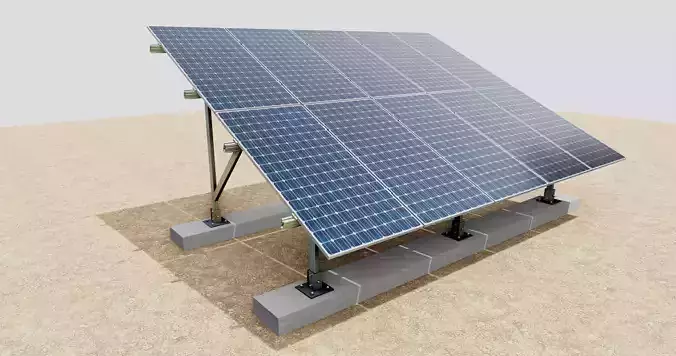Lightweight Ground Solar Construction Type-2
