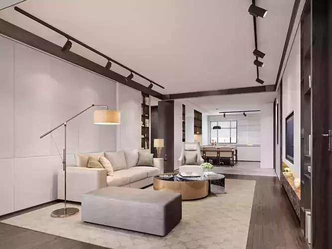 Modern apartment interior