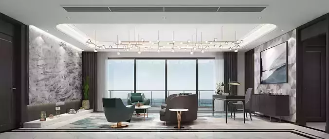 Modern apartment interior