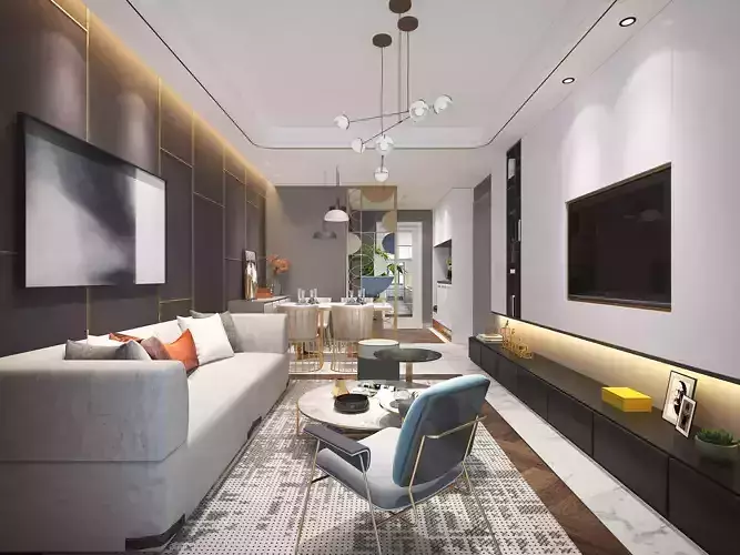 Modern apartment interior