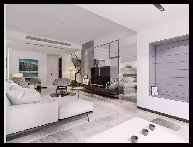 Modern apartment interior