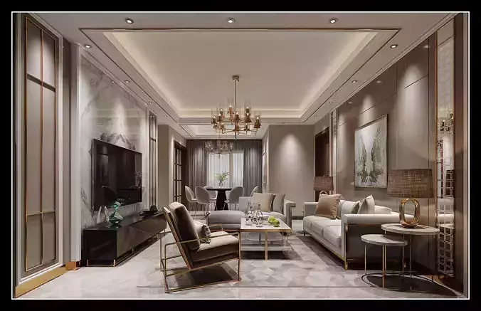 Modern apartment interior