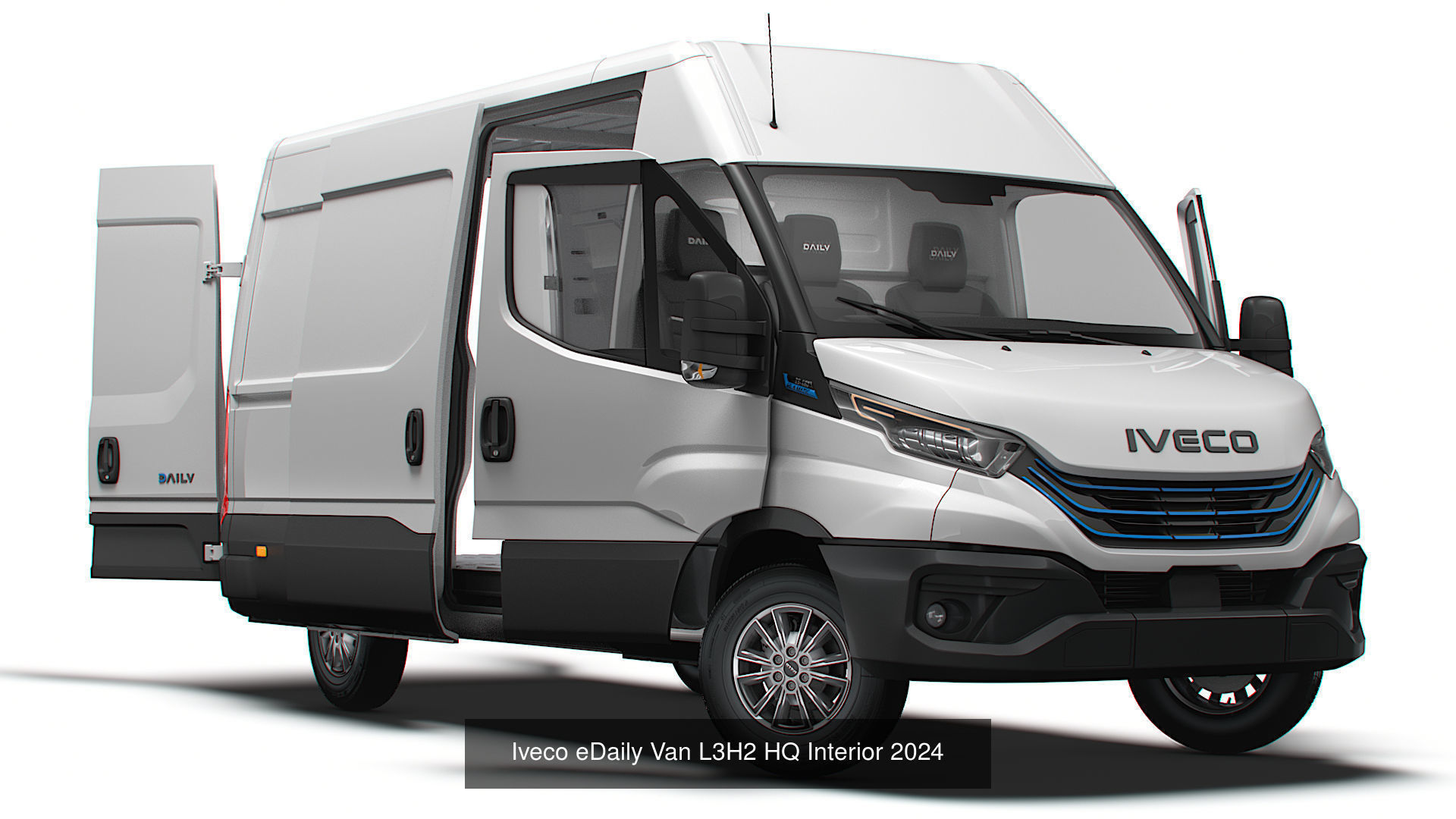 Ivecoe Daily Van HQ Interior 2025 3D Model Collection_6