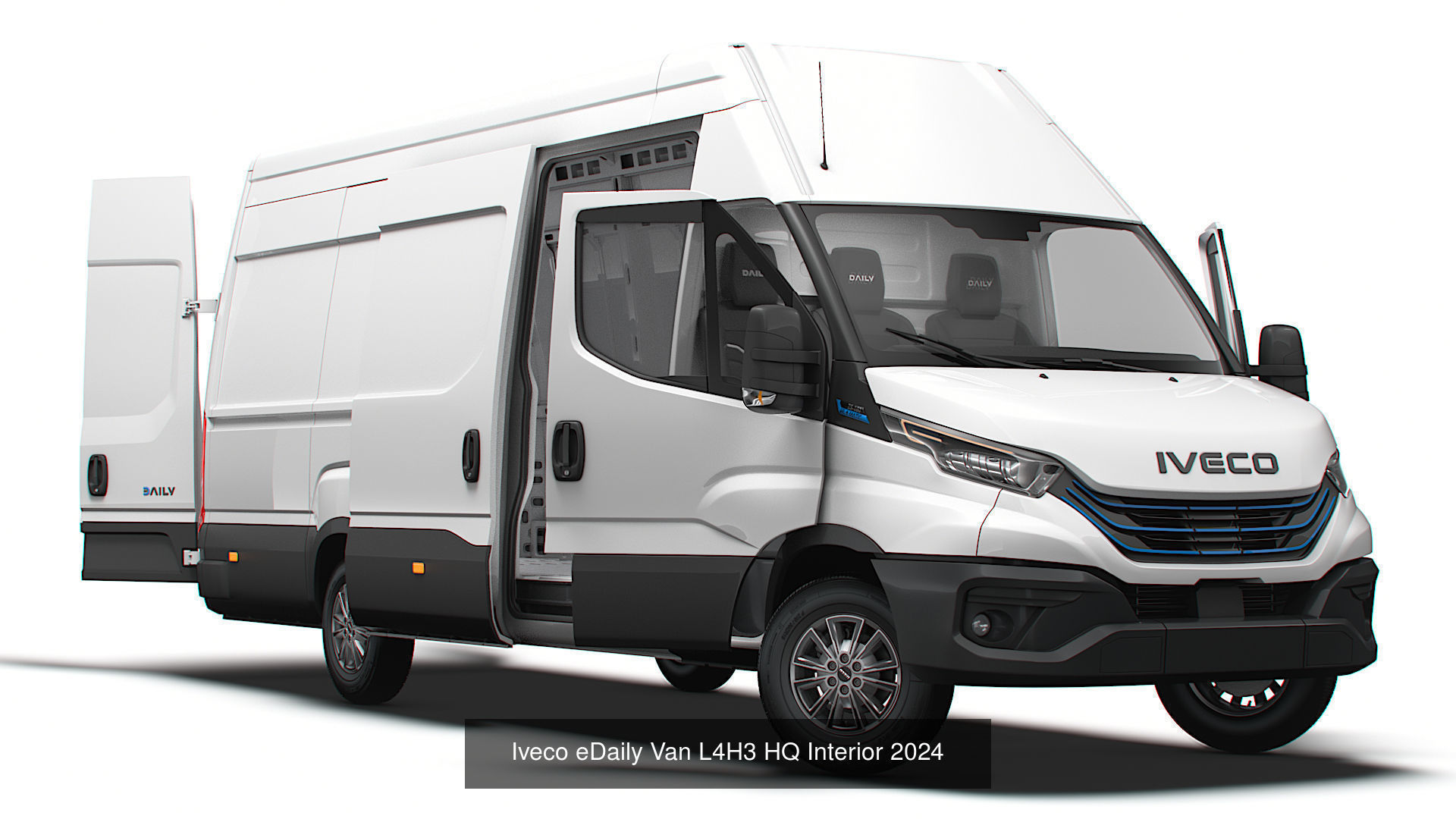 Ivecoe Daily Van HQ Interior 2025 3D Model Collection_3