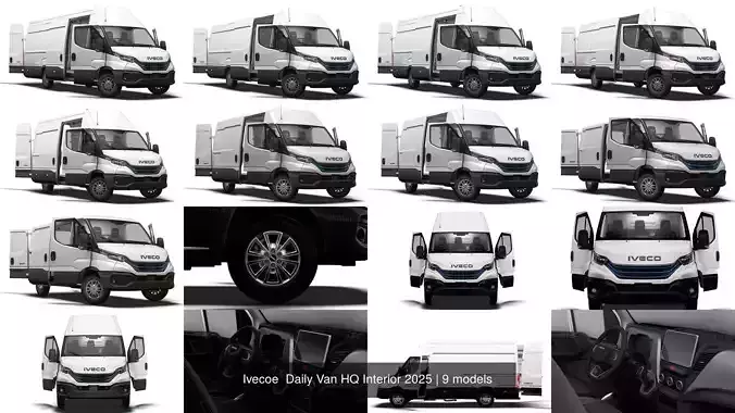 Ivecoe  Daily Van HQ Interior 2025