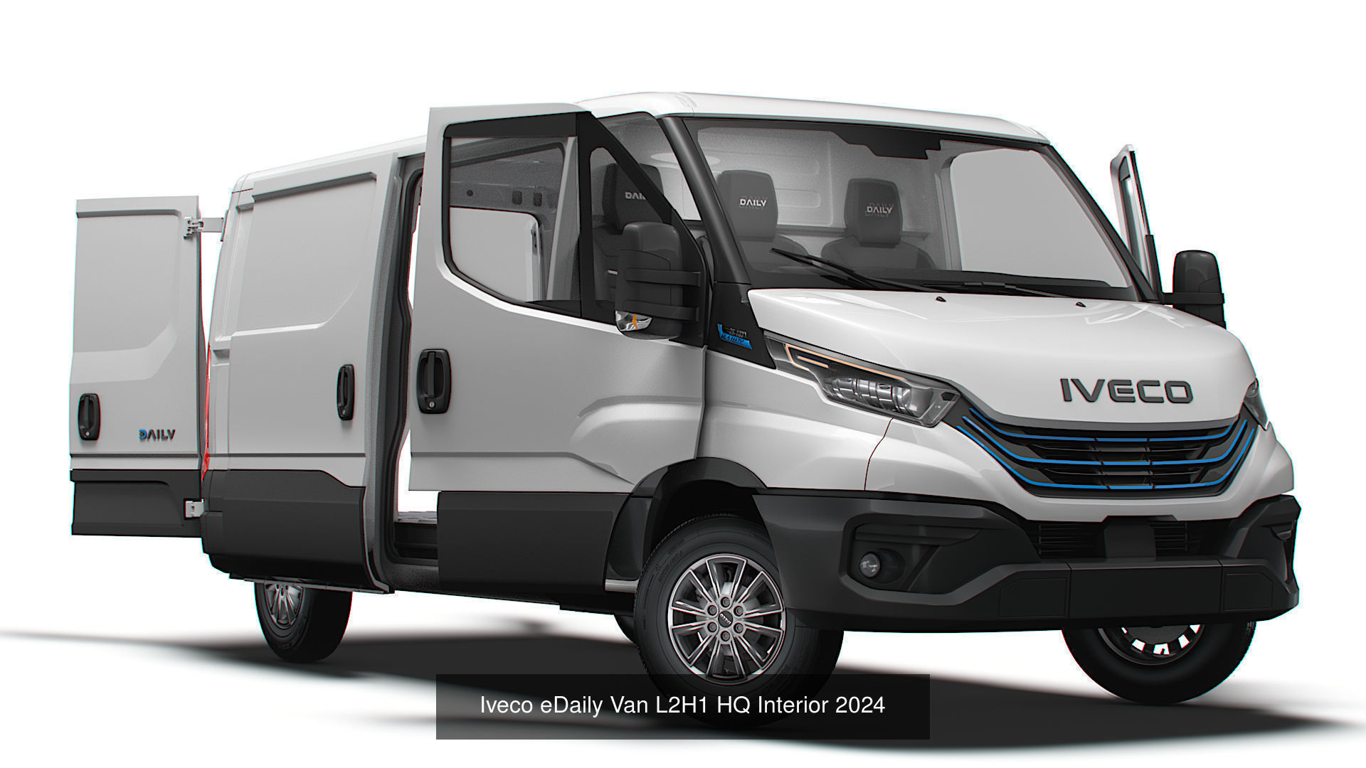 Ivecoe Daily Van HQ Interior 2025 3D Model Collection_8