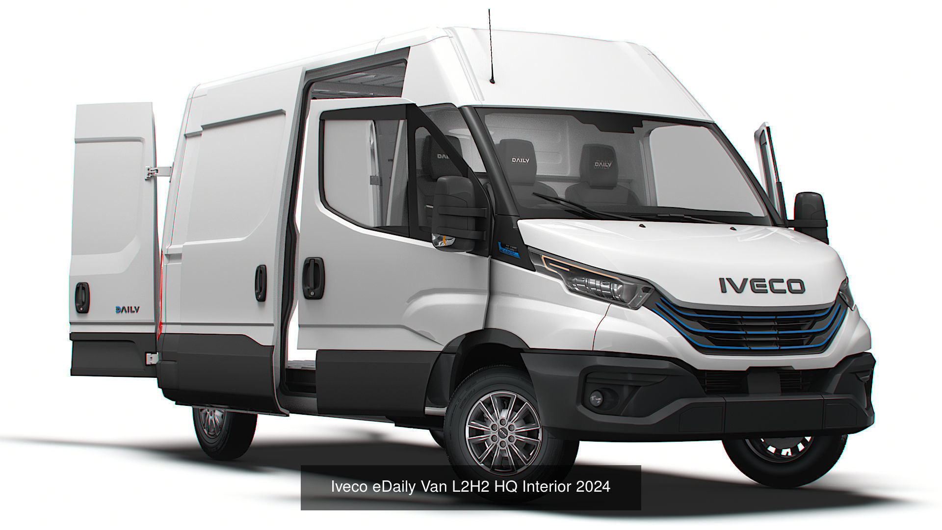 Ivecoe Daily Van HQ Interior 2025 3D Model Collection_7