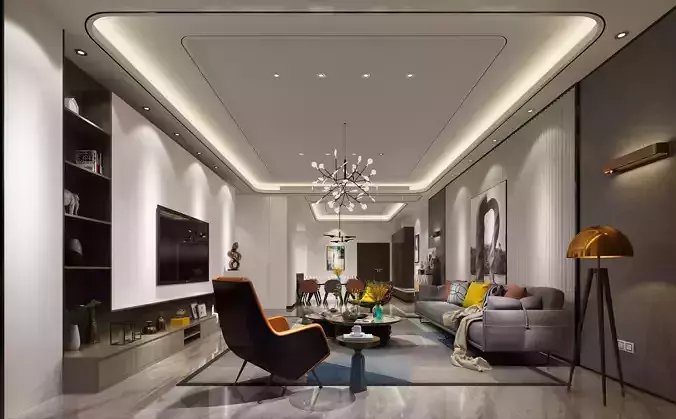 Modern apartment interior