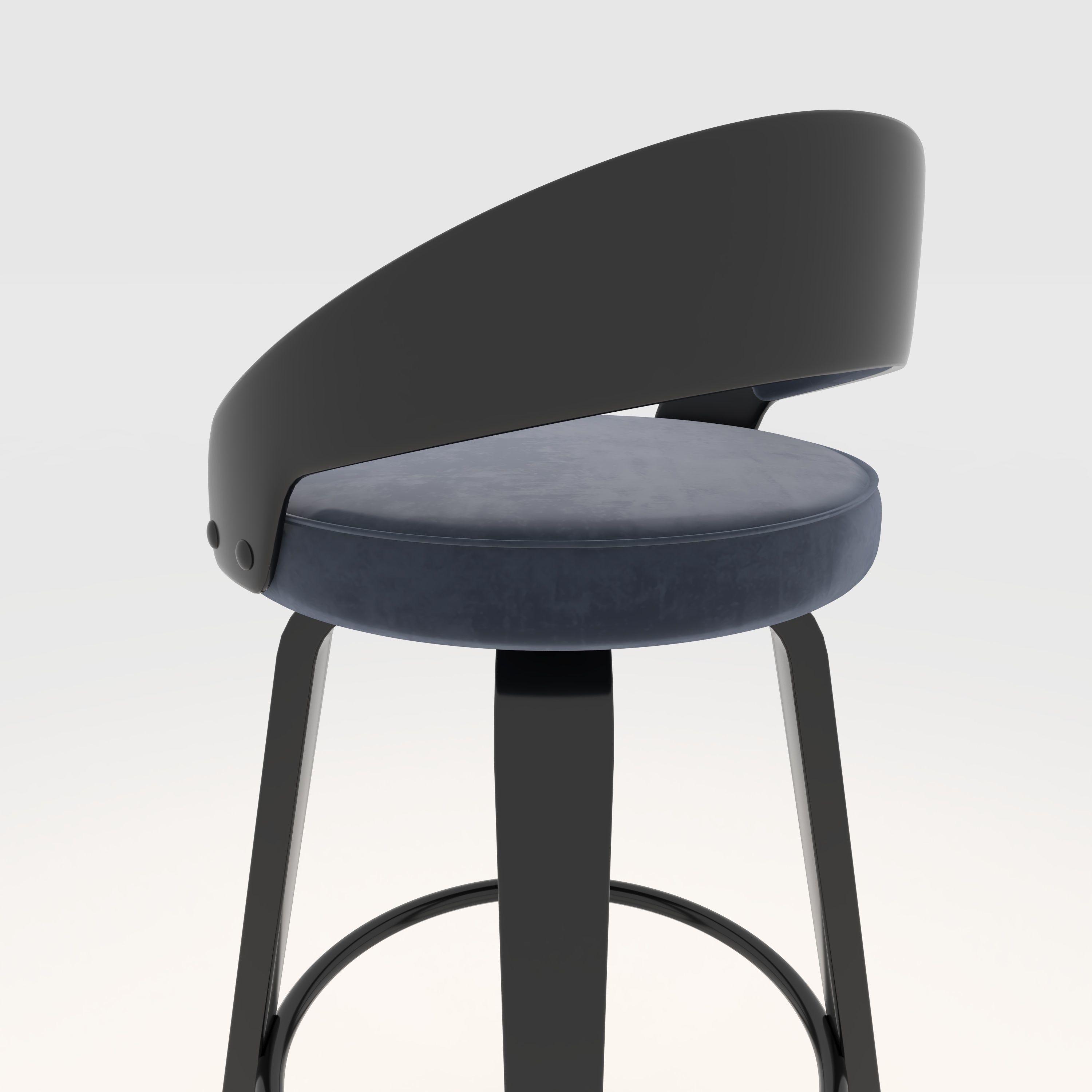 Bar Stool 54 3D model_16