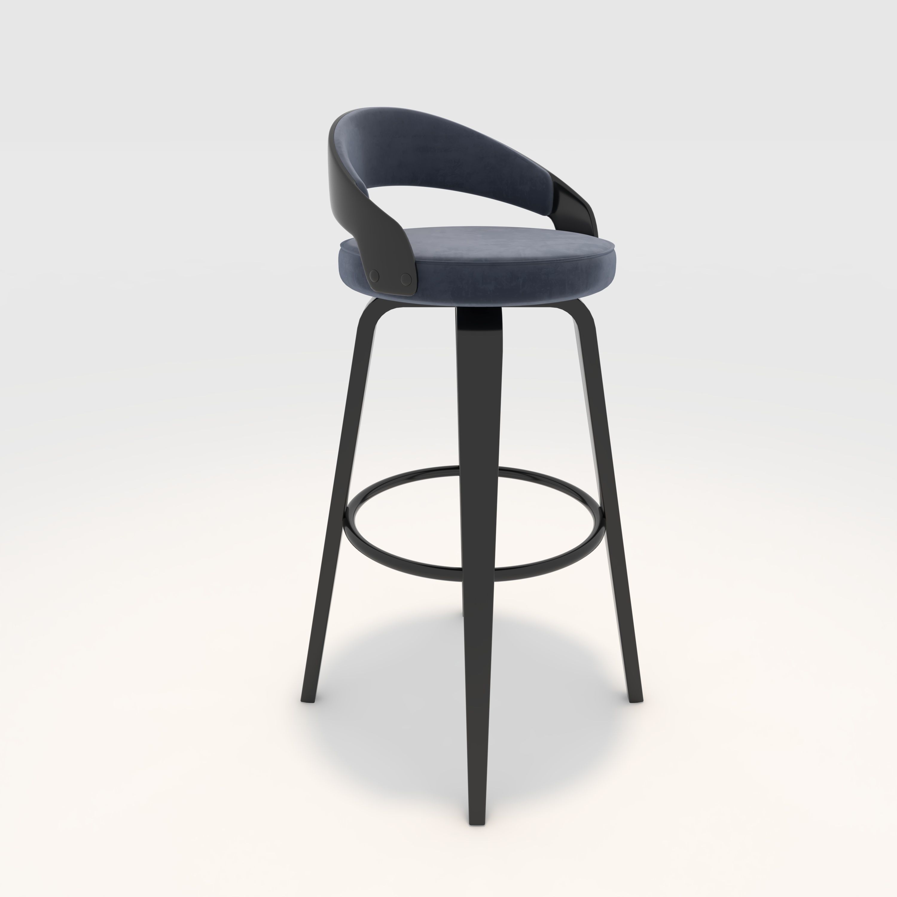 Bar Stool 54 3D model_6
