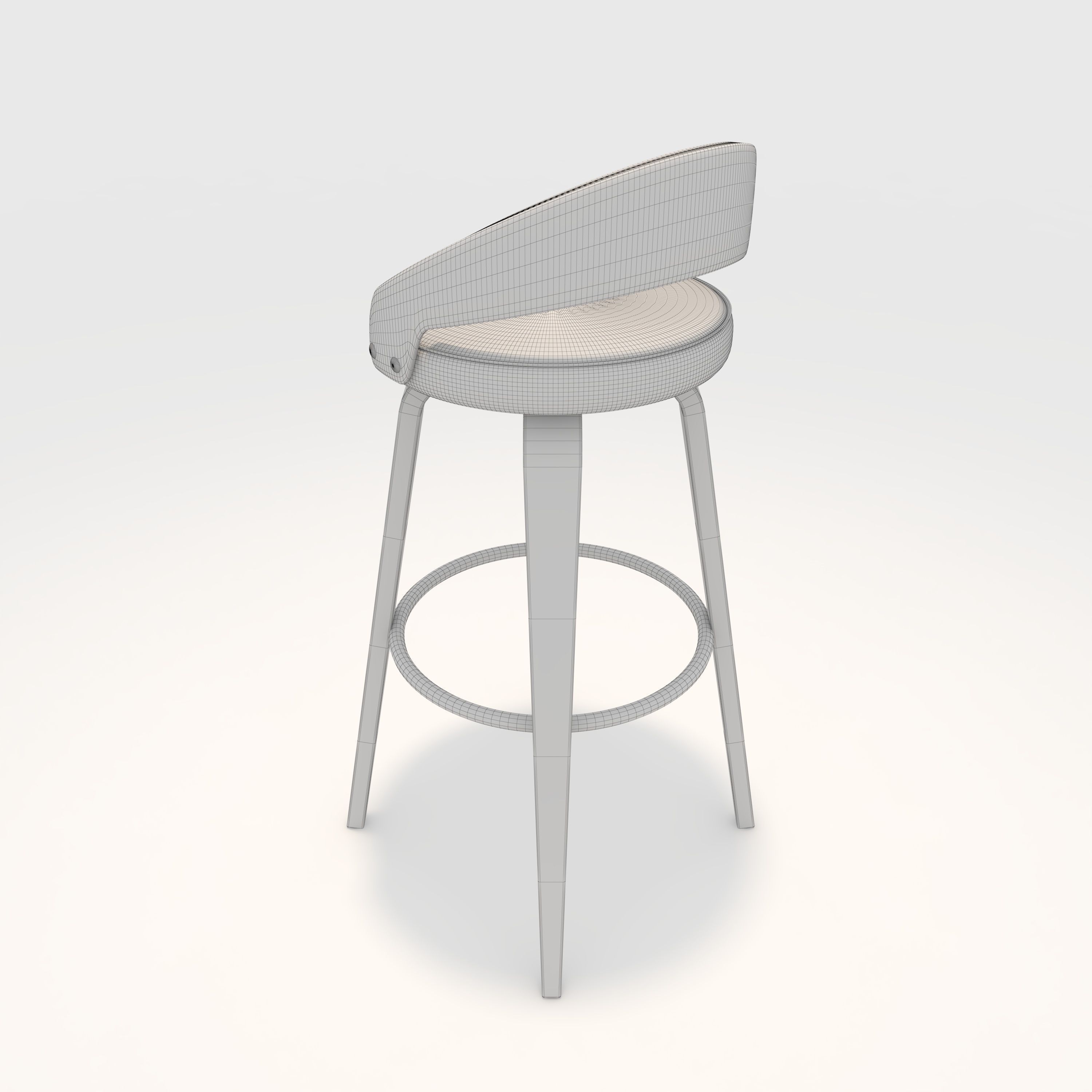 Bar Stool 54 3D model_5