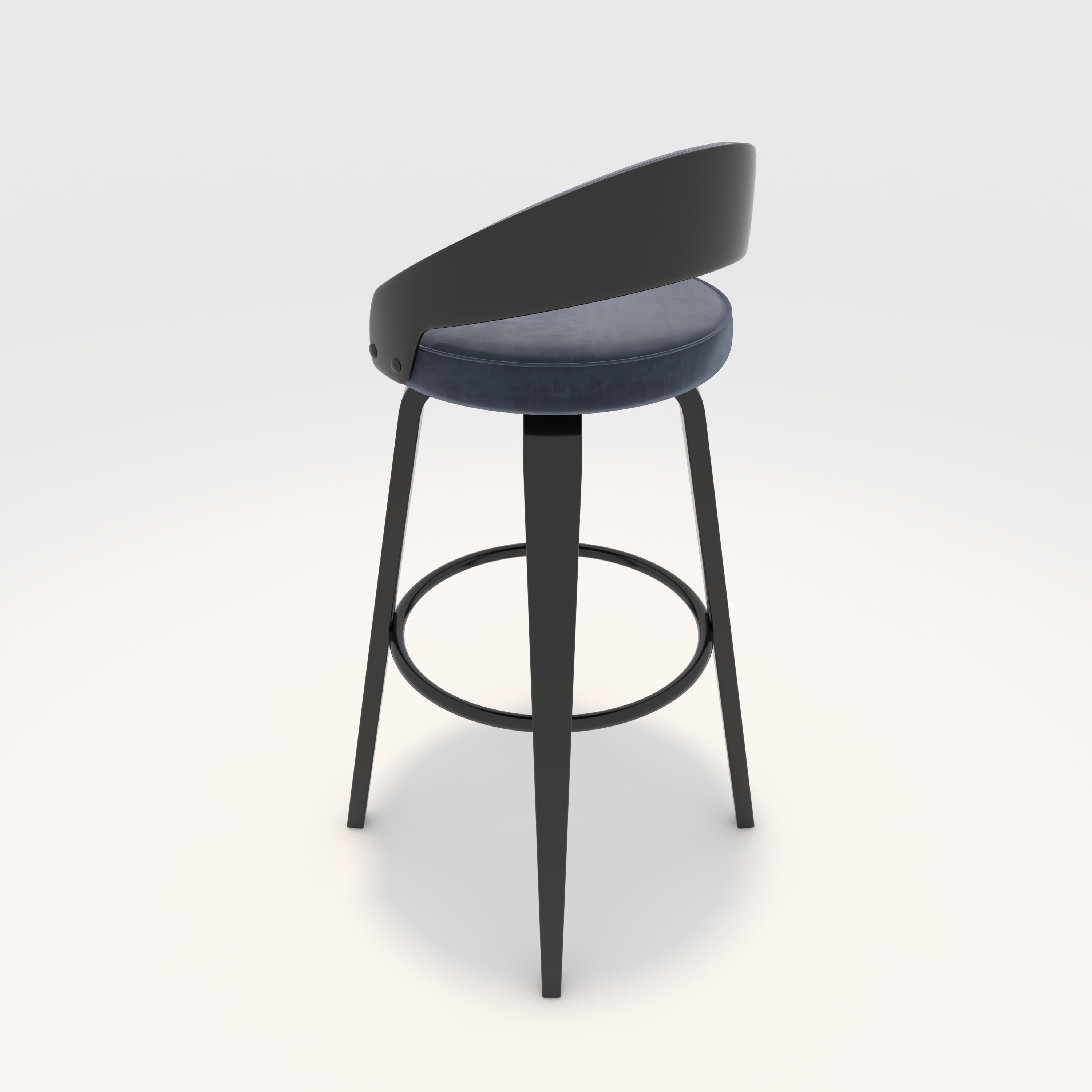 Bar Stool 54 3D model_4