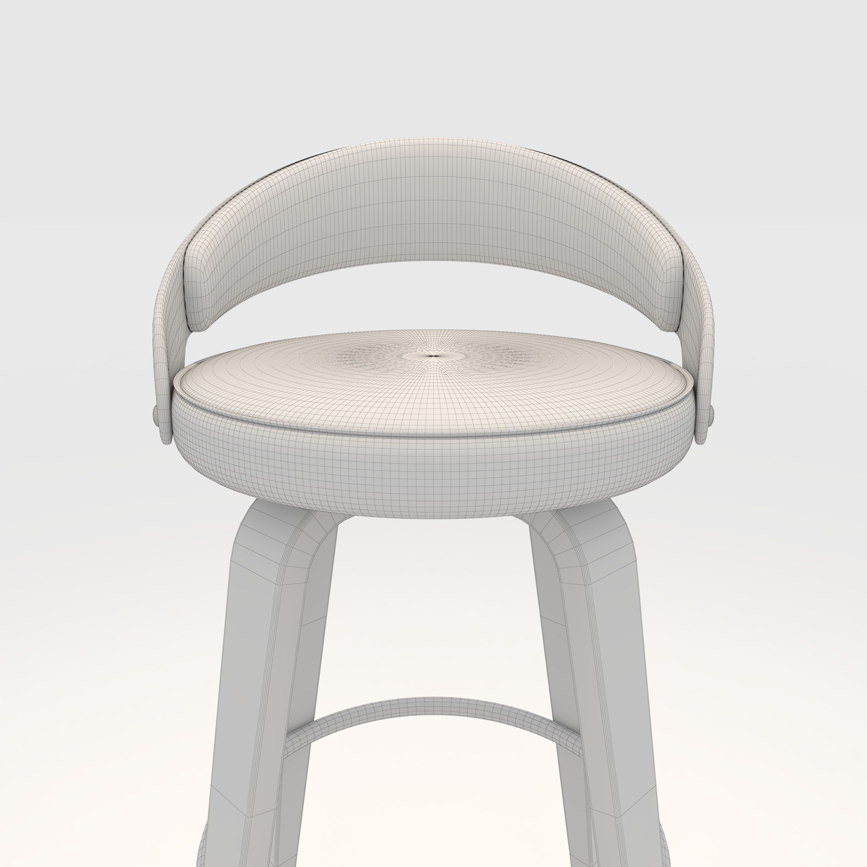 Bar Stool 54 3D model_15