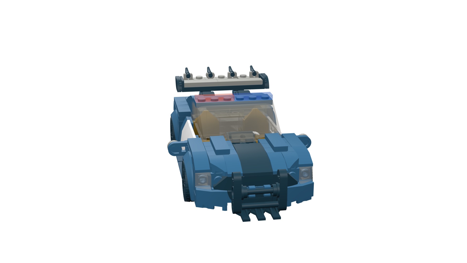 TwindBricks3D - Nissan GT-R R34 3D print model_11