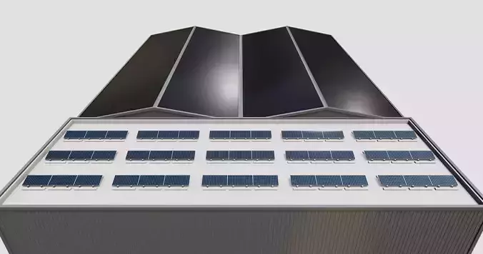 Rooftop Lightweight Solar Construction Type-2