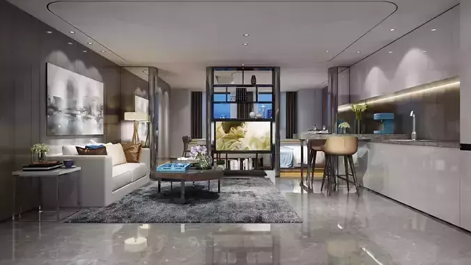 Modern apartment interior