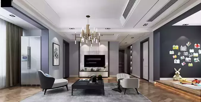 Modern apartment interior
