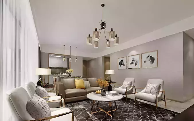 Modern apartment interior