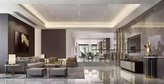 Modern apartment interior