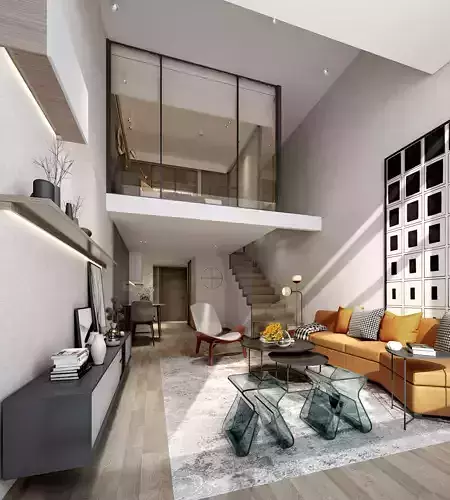 Modern apartment interior