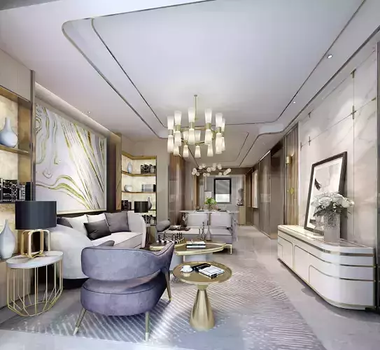 Modern apartment interior