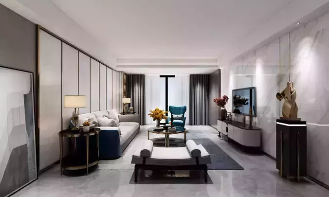 Modern apartment interior