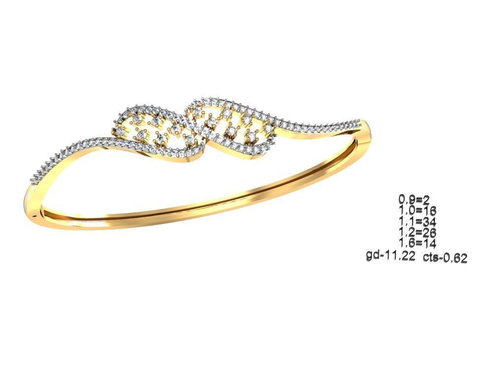 75 Women Bracelets Render STL Detail Bulk Collection 3D print model_40