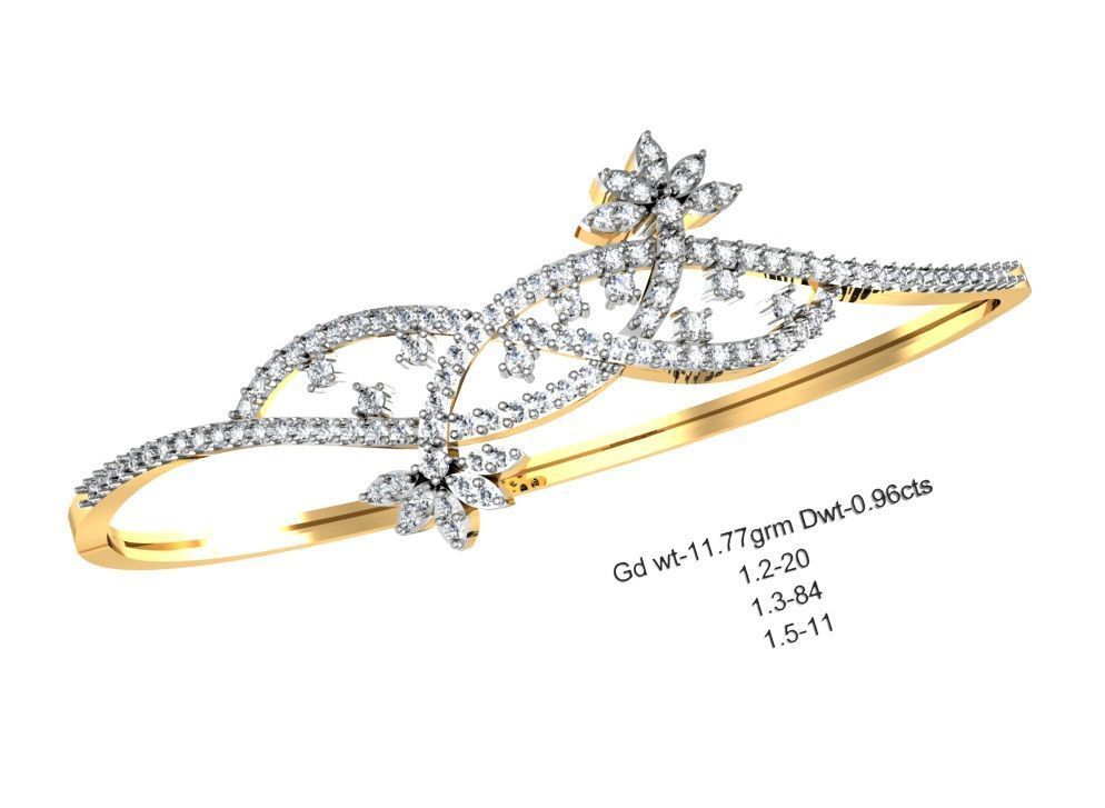 75 Women Bracelets Render STL Detail Bulk Collection 3D print model_52