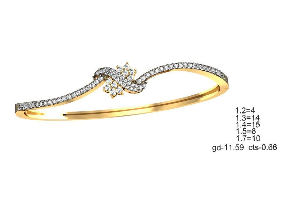 75 Women Bracelets Render STL Detail Bulk Collection 3D print model_26