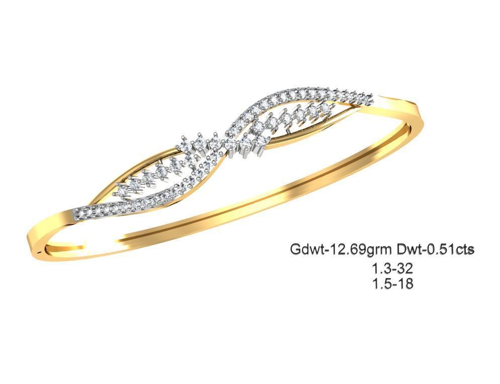 75 Women Bracelets Render STL Detail Bulk Collection 3D print model_32