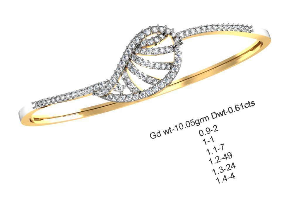 75 Women Bracelets Render STL Detail Bulk Collection 3D print model_45