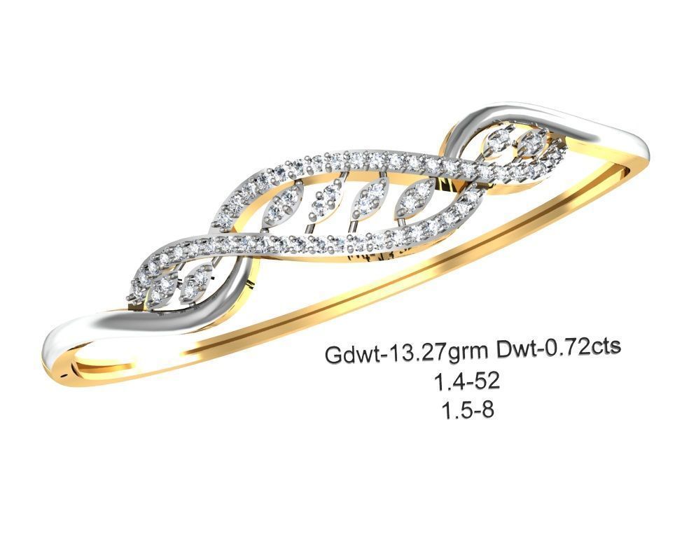 75 Women Bracelets Render STL Detail Bulk Collection 3D print model_50