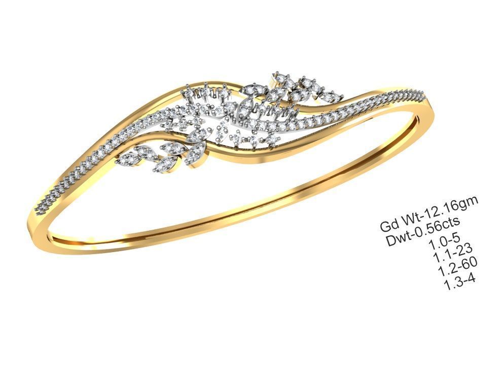 75 Women Bracelets Render STL Detail Bulk Collection 3D print model_21