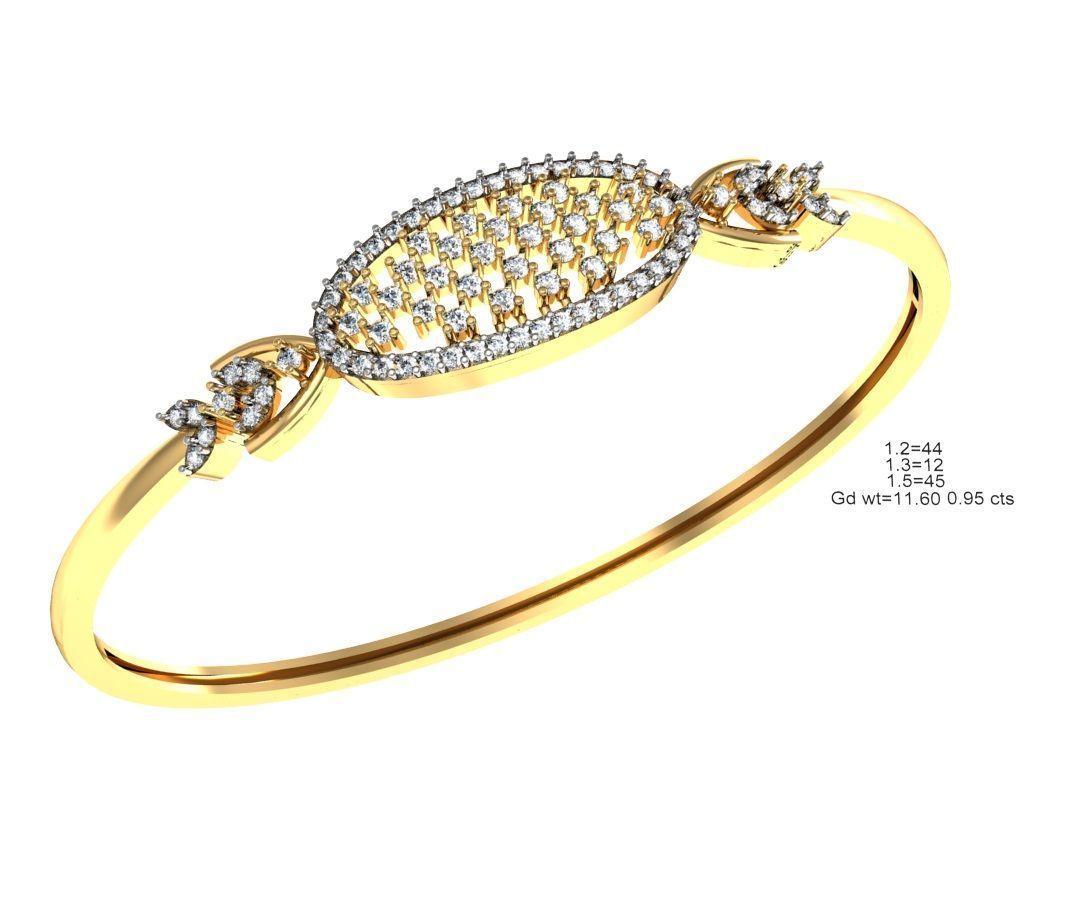 75 Women Bracelets Render STL Detail Bulk Collection 3D print model_42