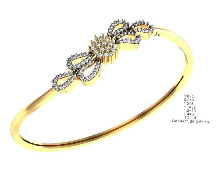 75 Women Bracelets Render STL Detail Bulk Collection 3D print model_56