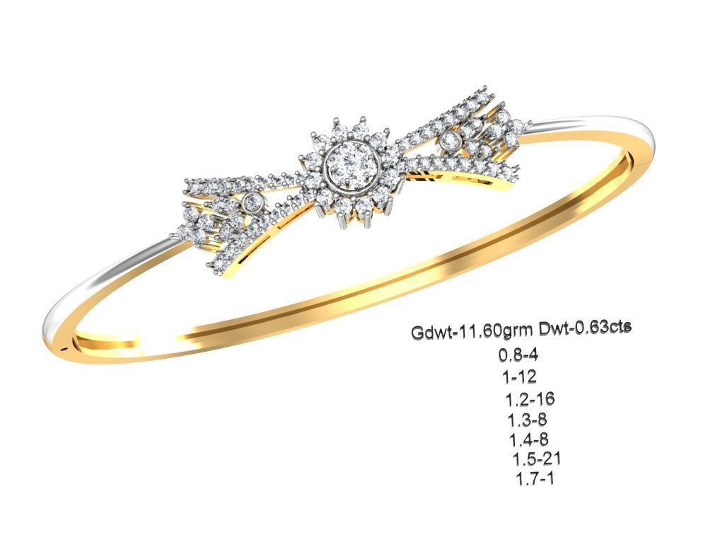 75 Women Bracelets Render STL Detail Bulk Collection 3D print model_29