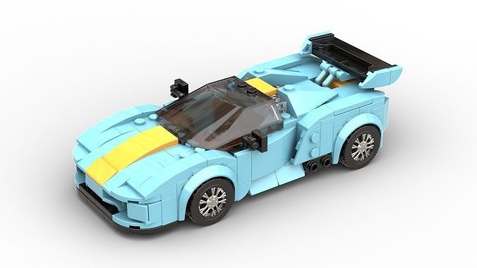 TwindBricks3D - Porsche 918 RSR 3D print model