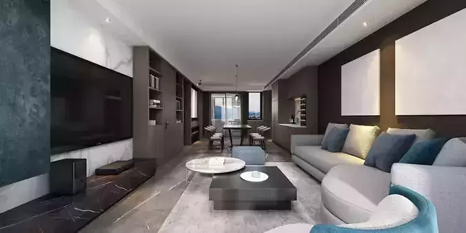 Modern apartment interior
