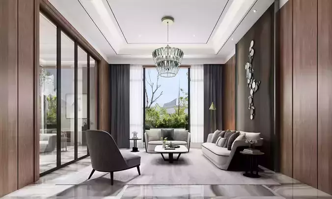 Modern apartment interior