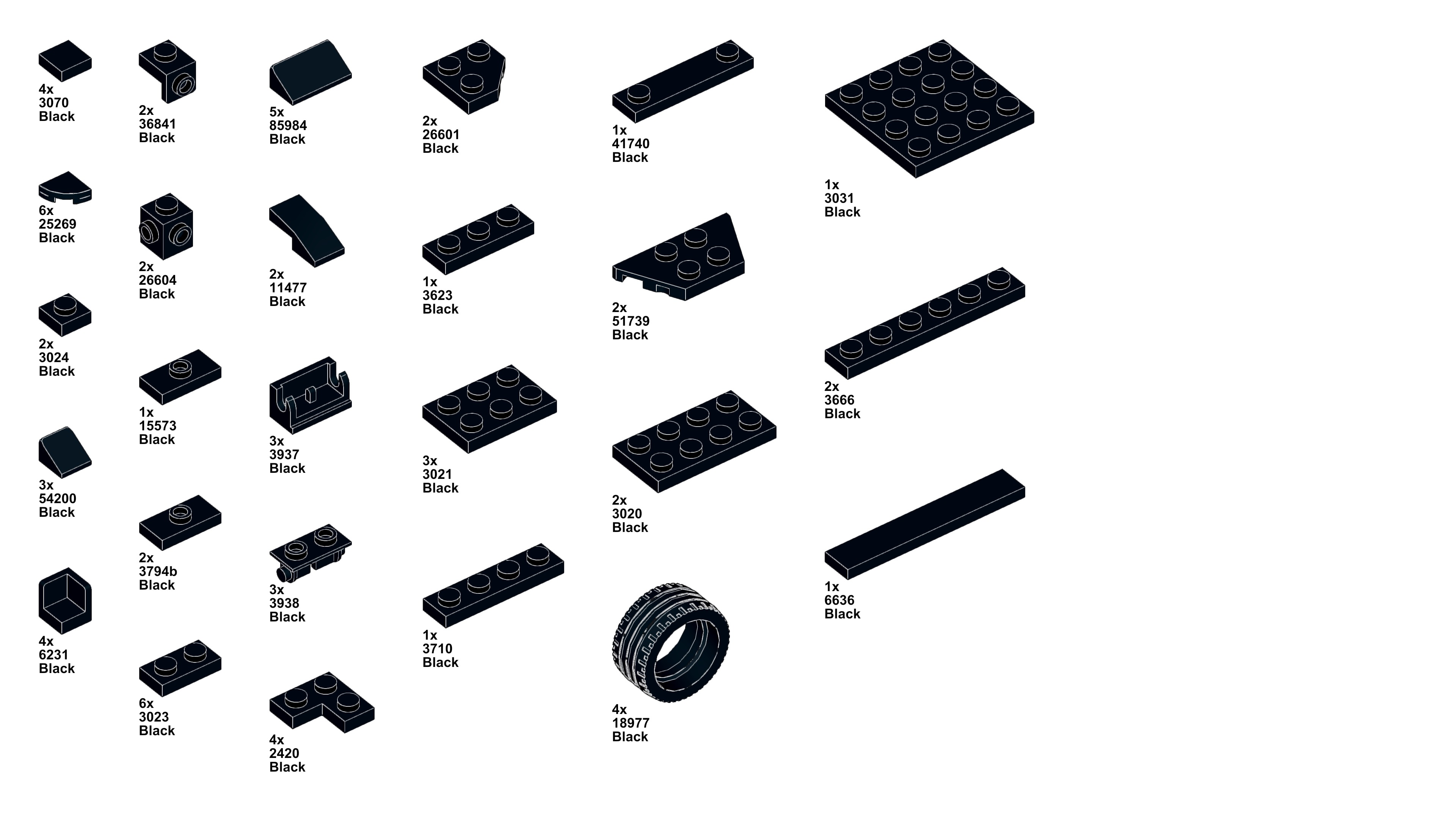 TwindBricks3D - Ferrari 488 GTB 3D print model_1