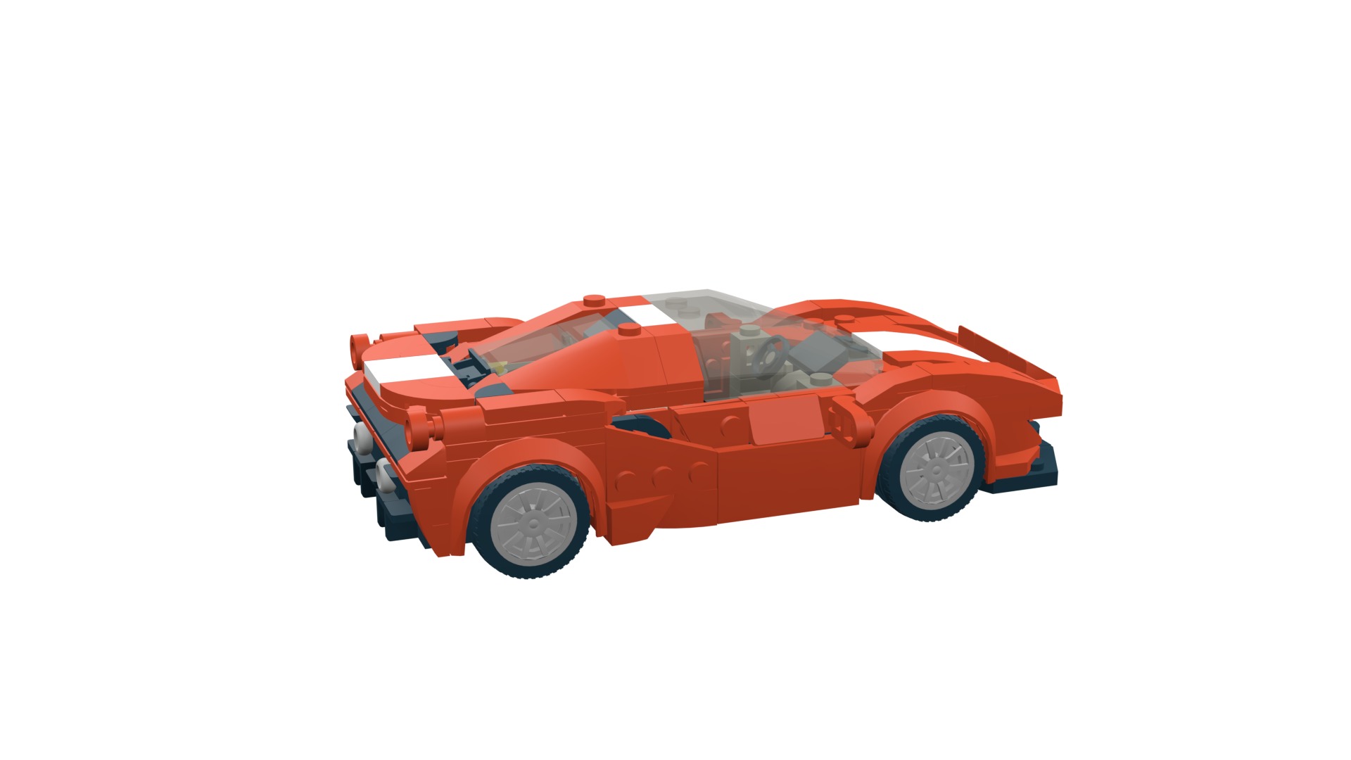 TwindBricks3D - Ferrari 488 GTB 3D print model_23